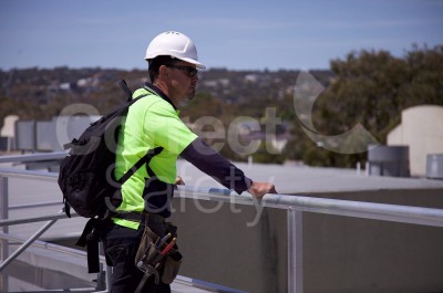 Roof Guardrail and Walkway Systems