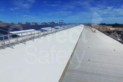 Roof Guardrail and Walkway Systems